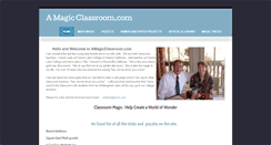 Desktop Screenshot of amagicclassroom.com